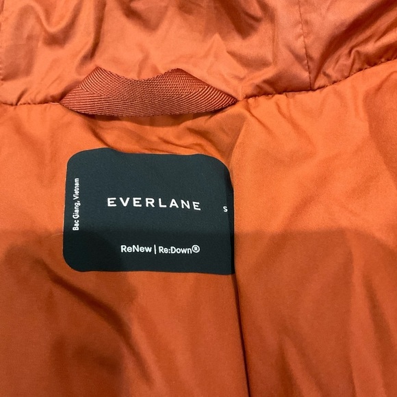 Everlane ReNew Puffer Down Jacket Hooded Size Small - Picture 10 of 11